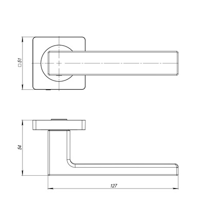 РУЧКА РАЗДЕЛЬНАЯ OPTIMA JK SN/CP-3 МАТОВЫЙ НИКЕЛЬ/ХРОМ