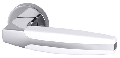 РУЧКА РАЗДЕЛЬНАЯ ARC URB2 CP/WHITE-14 ХРОМ/БЕЛЫЙ