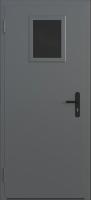 ДВЕРЬ МЕТАЛЛИЧЕСКАЯ ПРОТИВОПОЖАРНАЯ-1 ЕI (15, 30, 45, 60) С ОСТЕКЛЕНИЕМ 1080х2080 мм