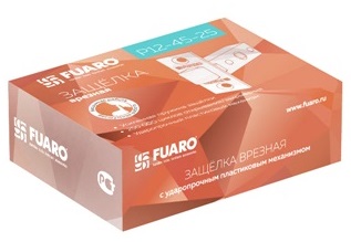 ЗАЩЁЛКА FUARO ВРЕЗНАЯ F12-45-25 AB