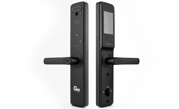 ЭЛЕКТРОННЫЙ  ЗАМОК Gimmel F30 Tuya DM 60 - умный полуавтоматический замок с домофоном ( С ЗАМКОМ )